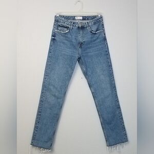 Zara Slim Fit Hi-Rise Jeans Size 36 New With Tags